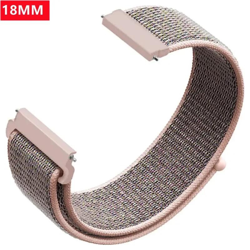Smartwatch Samsung Watches For Women - 18MM Nylon Loop Band For Xiaomi