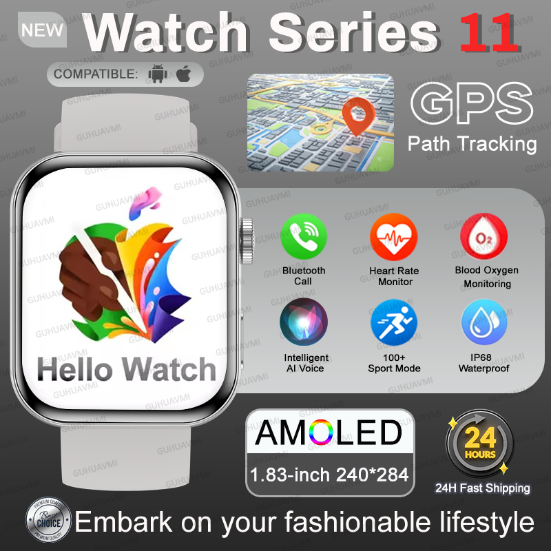 Smartwatch Watches For Women With Gps - Global Version Fashion NEW Watch Series