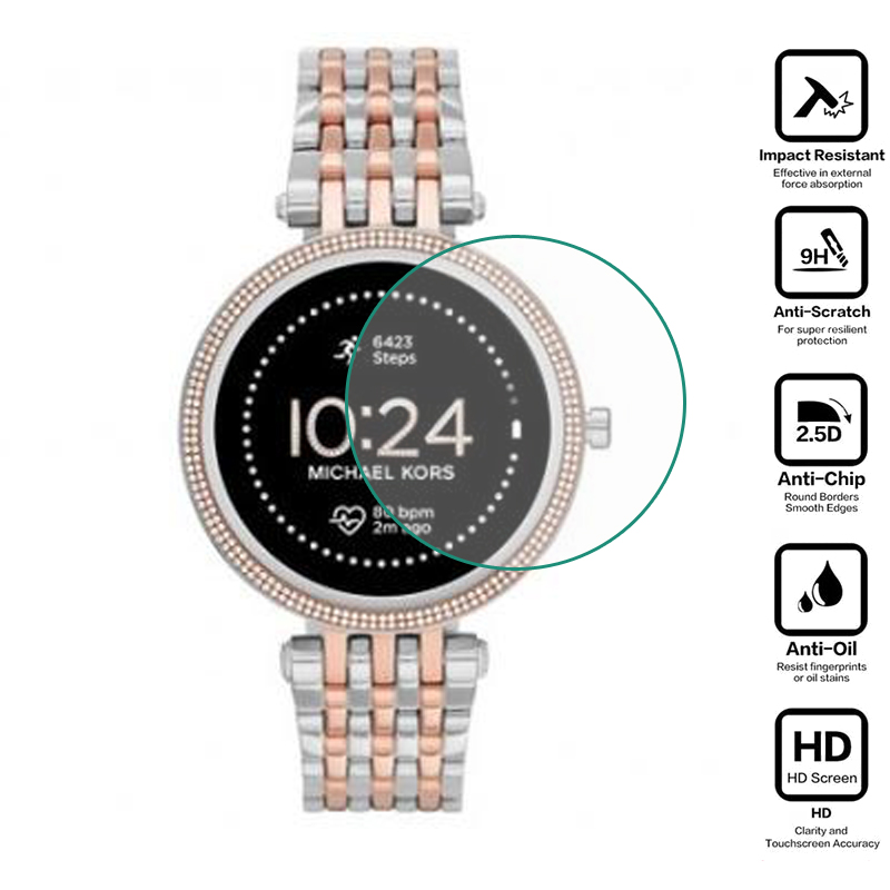 Smartwatch Watches Michael Kors - Tempered Glass Protective Film For Michael