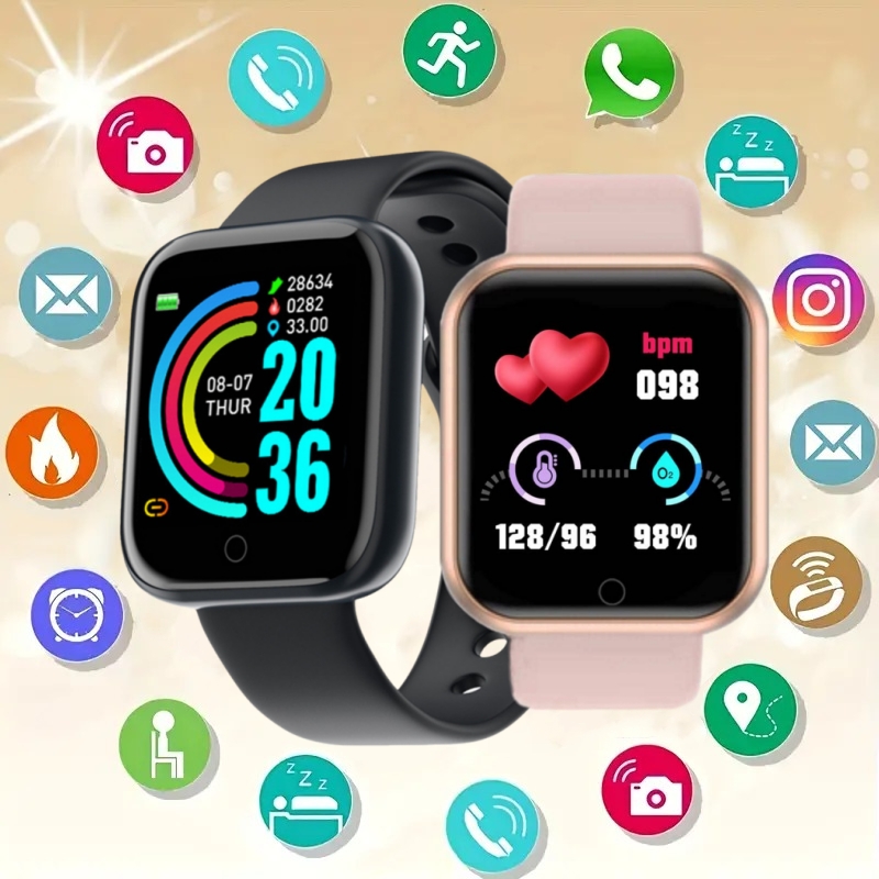 Smartwatch Watches For Men - Smart Watch Message Remind Music Control