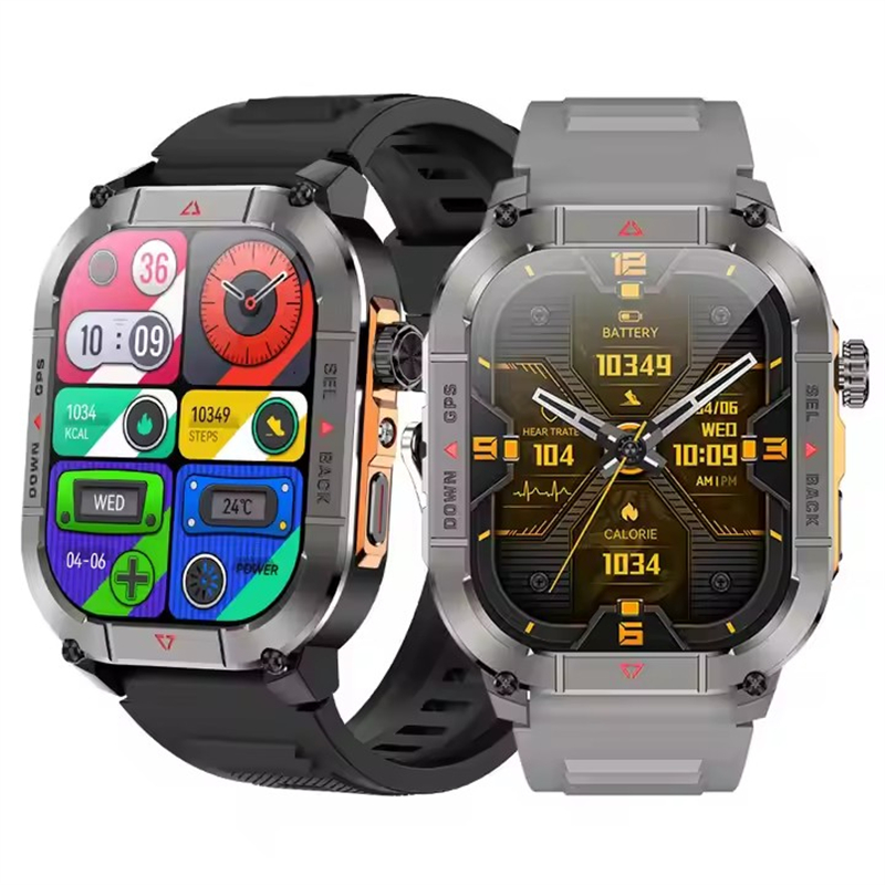 Smartwatch Watches For Men Digital - New HK84 Men Smart Watch AMOLED