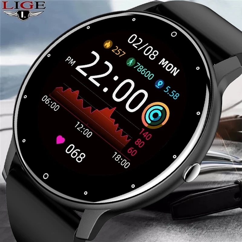 Smartwatch Watches For Men Digital - LIGE 2026 New Smart Watch Men
