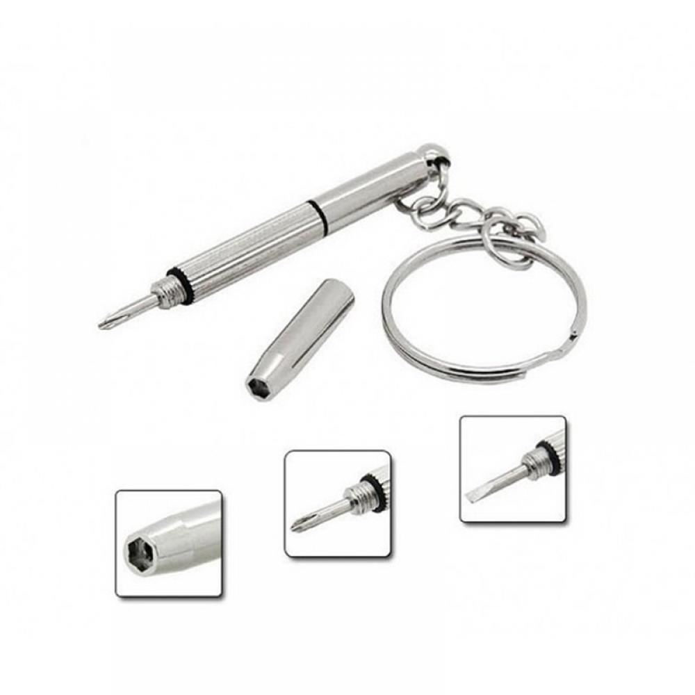 Watch Tool Repair Kit - Portable 3 In 1 Screwdriver Eyeglass