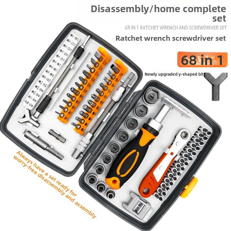 Watch Tool Repair Kit - 68-in-1 Ratchet Screwdriver Set for iPhone