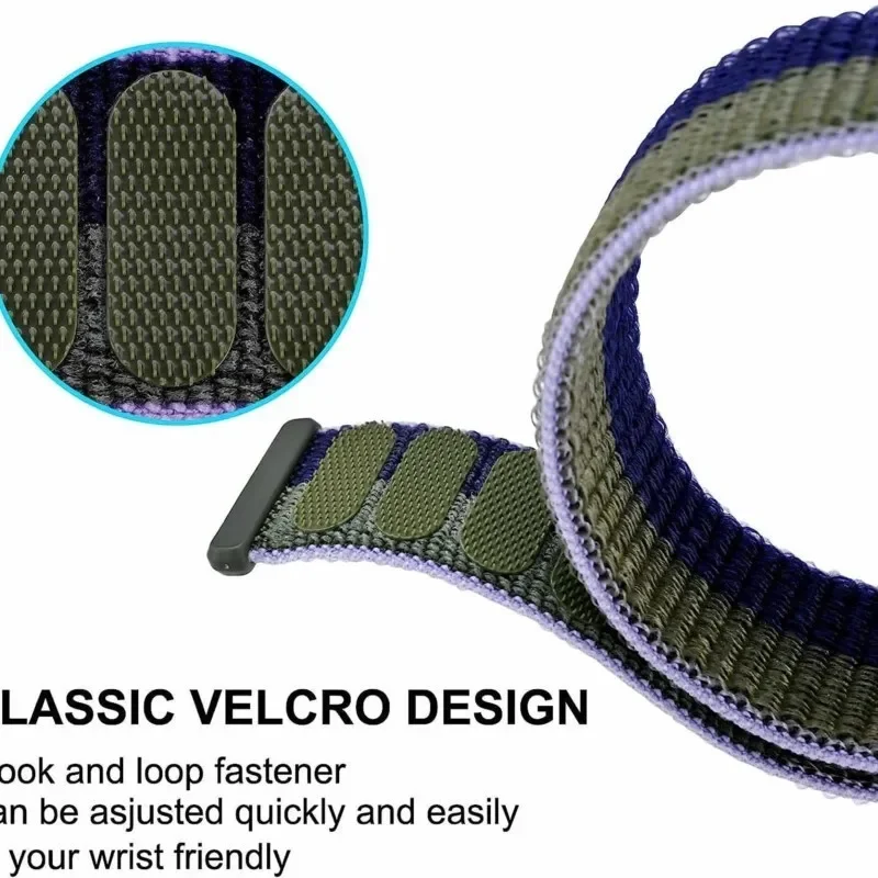 18MM Nylon Loop Band For Xiaom - Smartwatch Samsung Watches For Women 评论和价格
