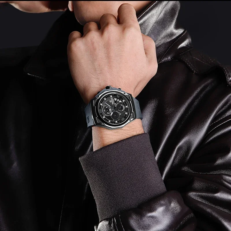 NAVIFORCE NF8051T  Luxury Desi - Silicone Sport Band 评论和价格