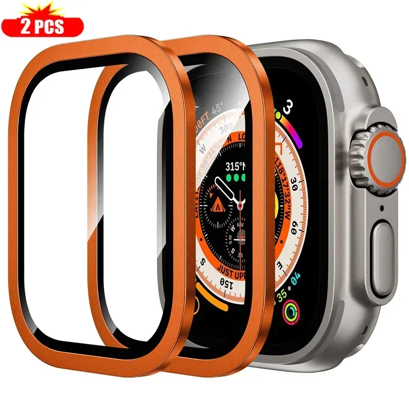 2PCS Titanium Metal Frame for  - Smartwatch Watches For Men 评论和价格