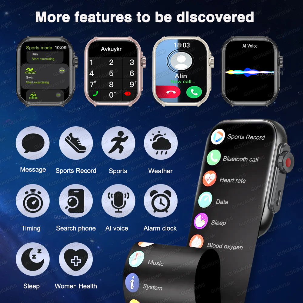 For IOS Watch Ultra 2 SE Men W - Smartwatch Watches For Women Branded 评论和价格