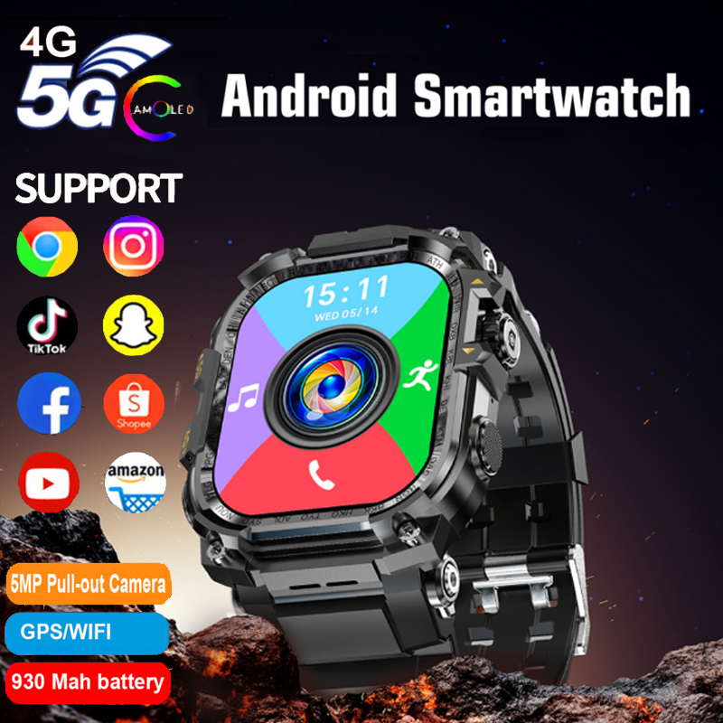 4G Android Men Women Smart Wat - Smartwatch Watches For Women With Gps 评论和价格