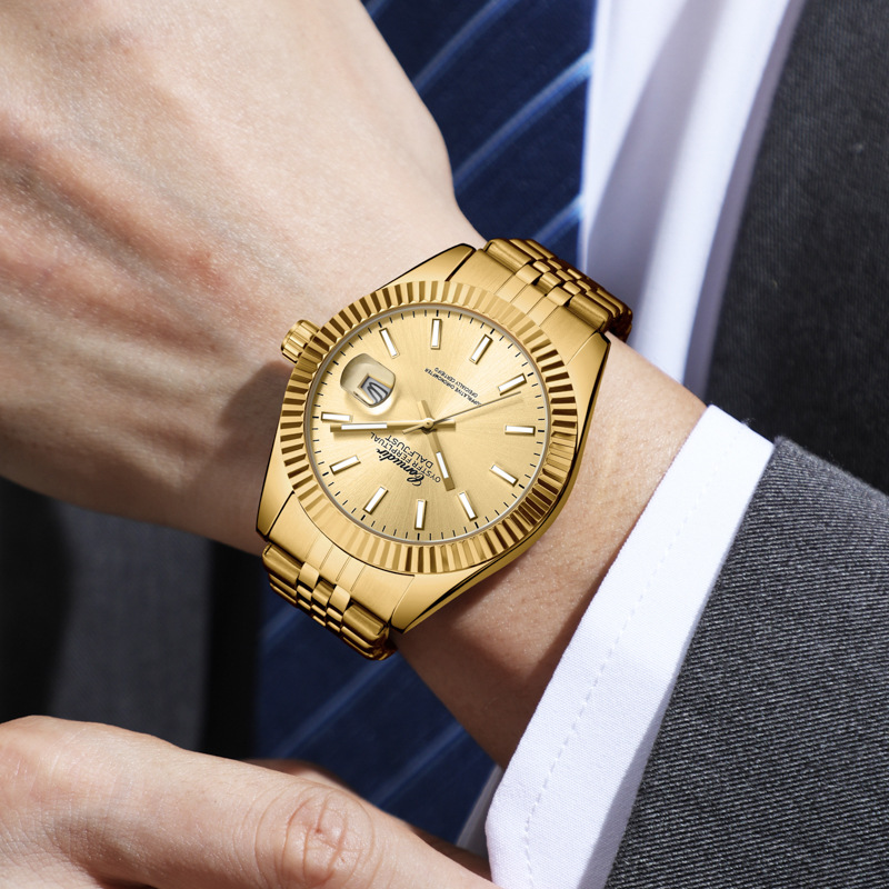 Golden Watch Men's Night Light - Smartwatch Watches For Women Smart 评论和价格