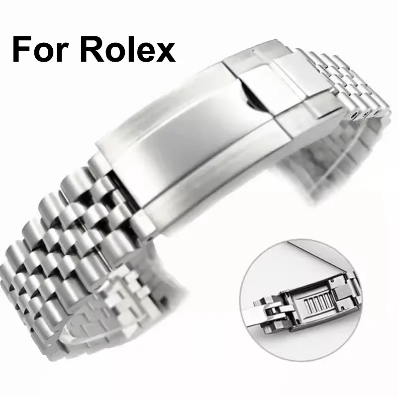 20mm Jubilee 904 Strap For Rol - Rolex Watch Submariner 评论和价格