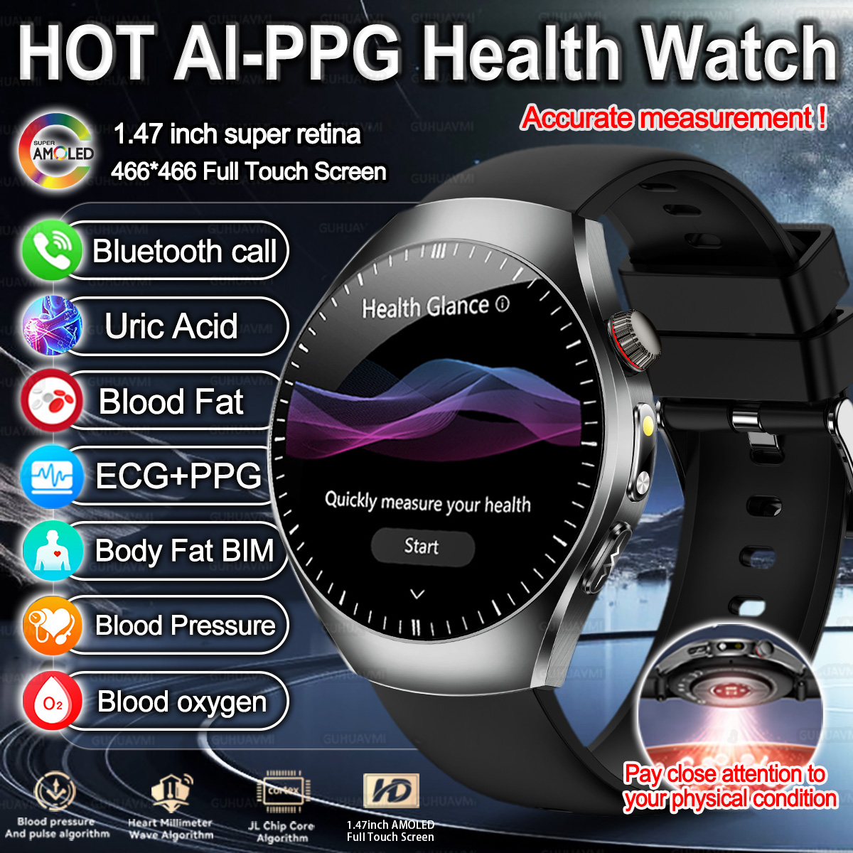 New Brand 2026 upgrade Health  - Smartwatch Watches For Women Branded 评论和价格