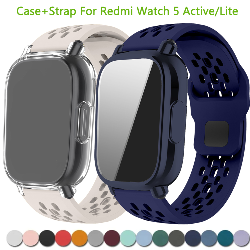Case+Silicone Strap For Xiaomi - Silicone Sport Band 评论和价格