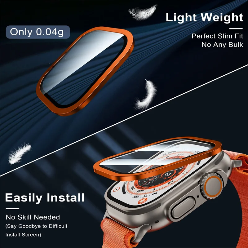 Tempered Glass for Apple Watch - Smartwatch Watches For Men 评论和价格