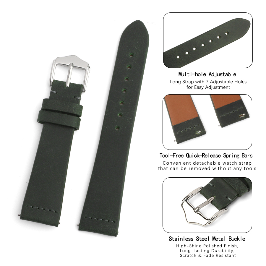 Vintage Genuine Leather Watch  - Omega Watches Smartwatch 评论和价格