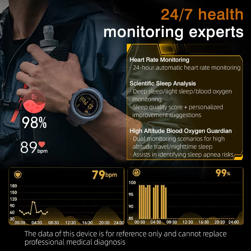 NORTH EDGE NEW MARS 5 Men's Di - Smartwatch Watches For Men Digital 评论和价格