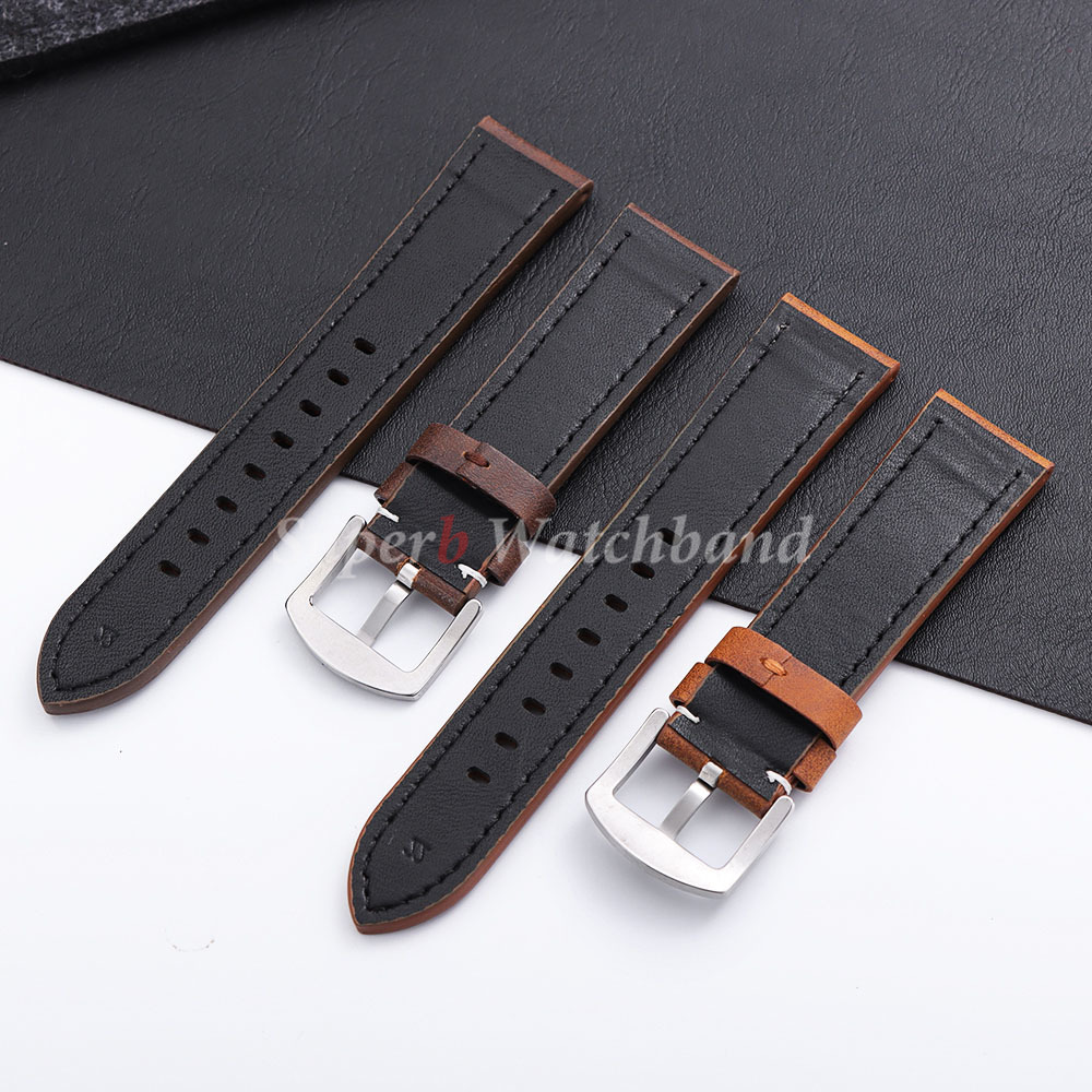 20mm 22mm PU Matte Leather Wat - Omega Watches Smartwatch 评论和价格