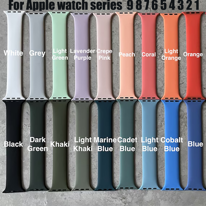 Solo Loop silicone for apple W - Silicone Sport Band 评论和价格