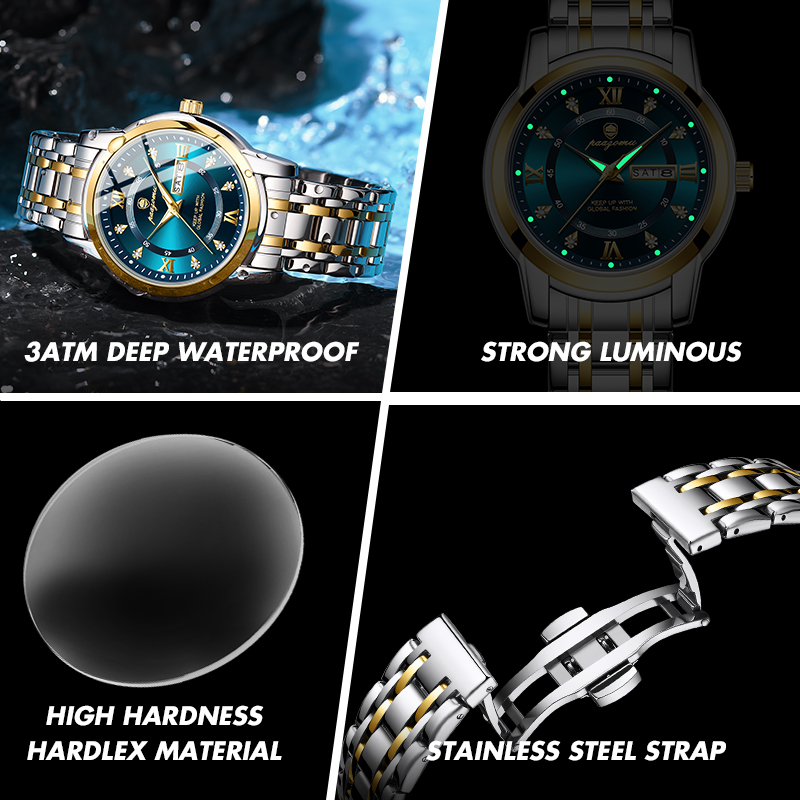 PAAZOMU Watch Men Women Diamon - Smartwatch Watches For Women Smart 评论和价格
