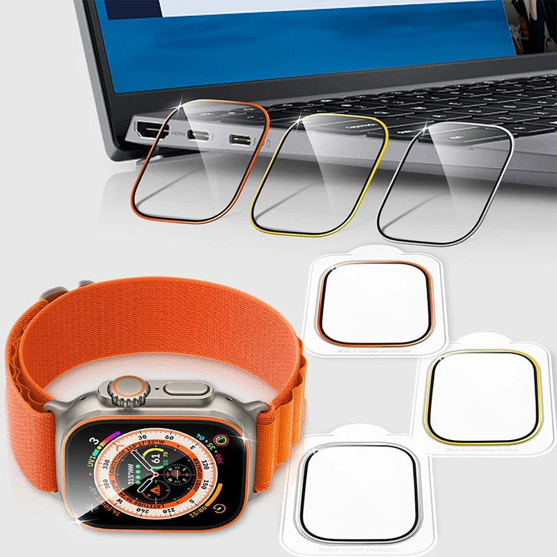 Tempered Glass for Apple Watch - Smartwatch Watches For Men 评论和价格