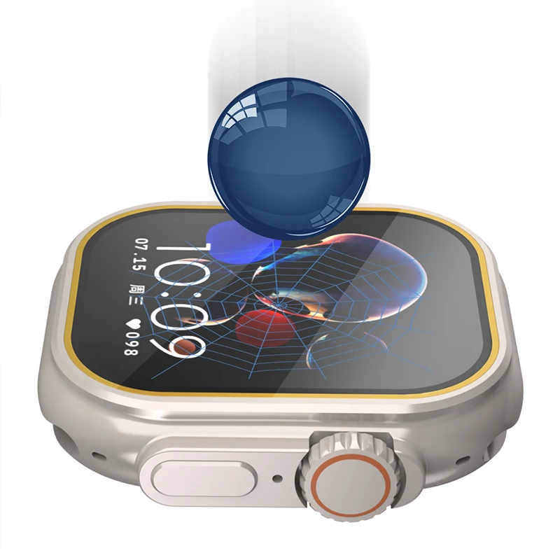 Tempered Glass for Apple Watch - Smartwatch Watches For Men 评论和价格