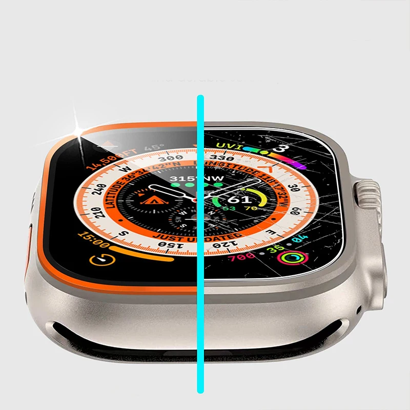 Tempered Glass for Apple Watch - Smartwatch Watches For Men 评论和价格