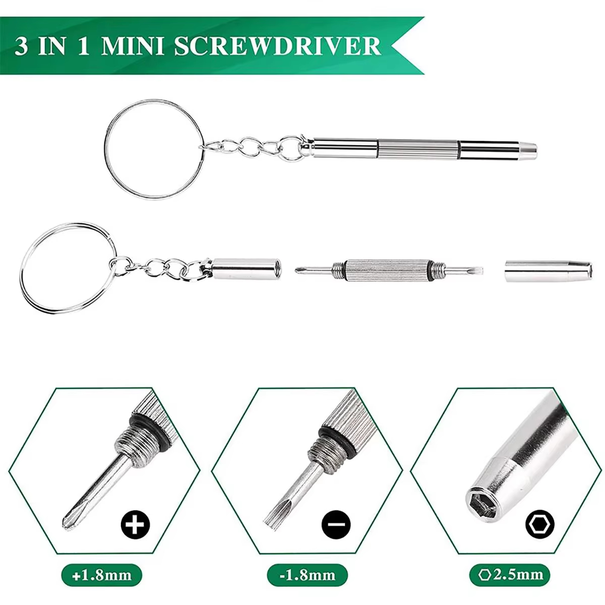 1~20Pcs Mini Hand Glasses Scre - Watch Tool Repair Kit 评论和价格