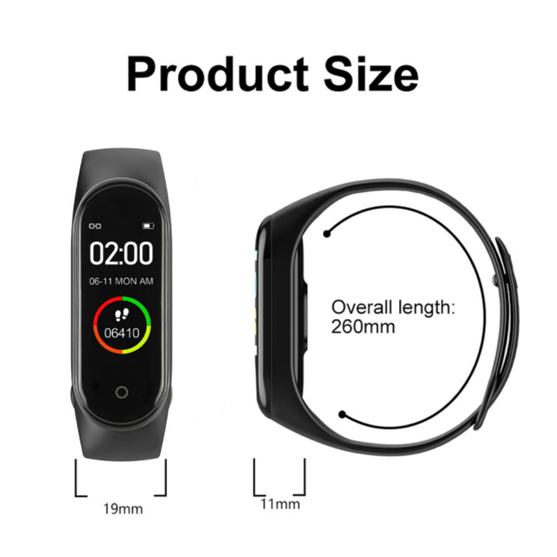 M4 Smart Watchs Sport Wristban - Smartwatch Watches For Women Branded 评论和价格