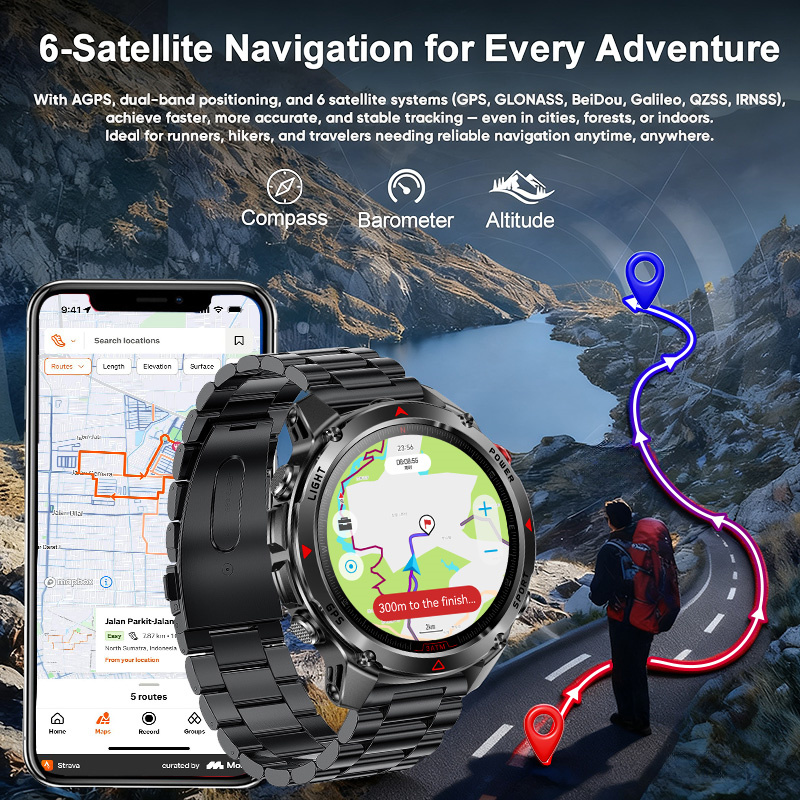 T-Rex 3 Pro Military Grade AGP - Smartwatch Watches For Men Digital 评论和价格