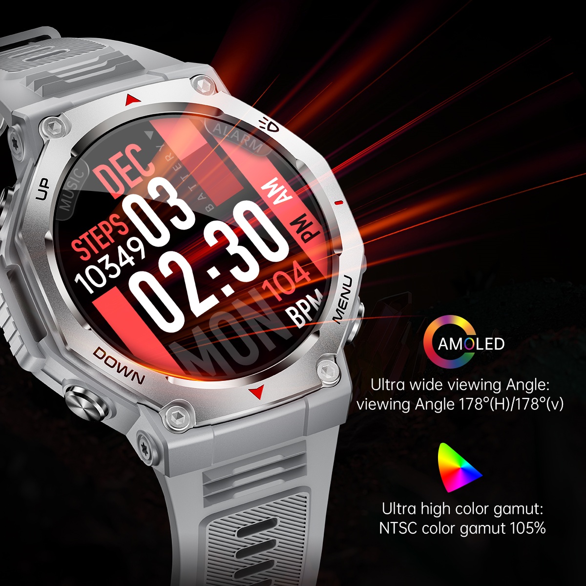 VWAR T-Rex Ultra Smart Watch w - Watch Vs Amazfit 评论和价格