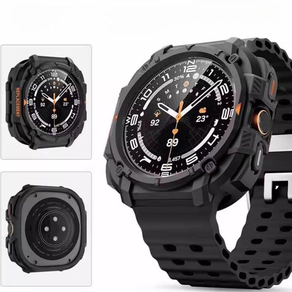 New Armor Case+Strap For Samsu - Silicone Sport Band 评论和价格