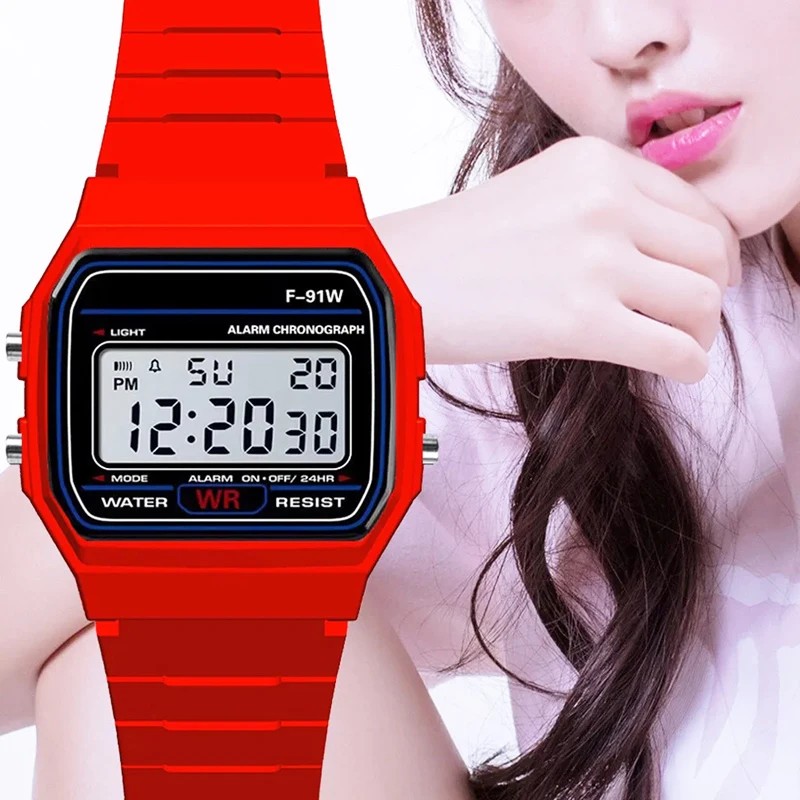 Sport LED Digital Watches for  - Silicone Sport Band 评论和价格