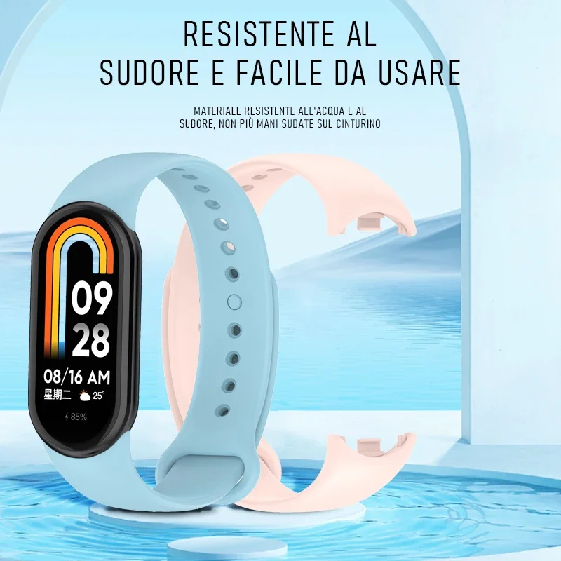 Strap for Xiaomi Mi Band 9/9 N - Silicone Sport Band 评论和价格