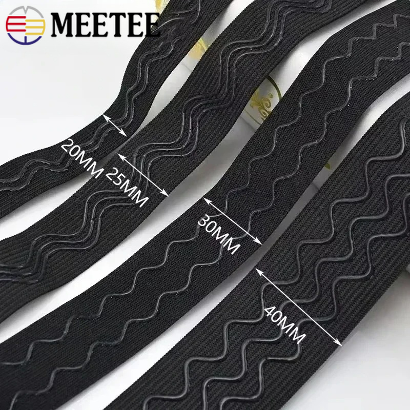 10Meters 20-40mm Elastic Band  - Silicone Sport Band 评论和价格