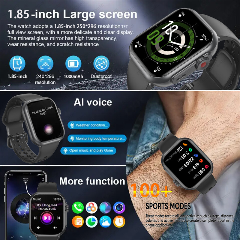 Watch Ultra K62 Men Women 1000 - Smartwatch Watches For Women With Gps 评论和价格