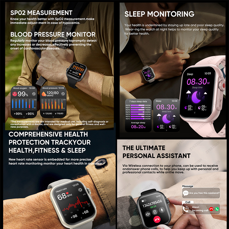 Watch Ultra K62 Men Women 1000 - Smartwatch Watches For Women With Gps 评论和价格