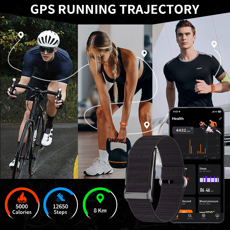 LIGE 100+ Sport Fitness Tracke - Smartwatch Watches For Men 评论和价格