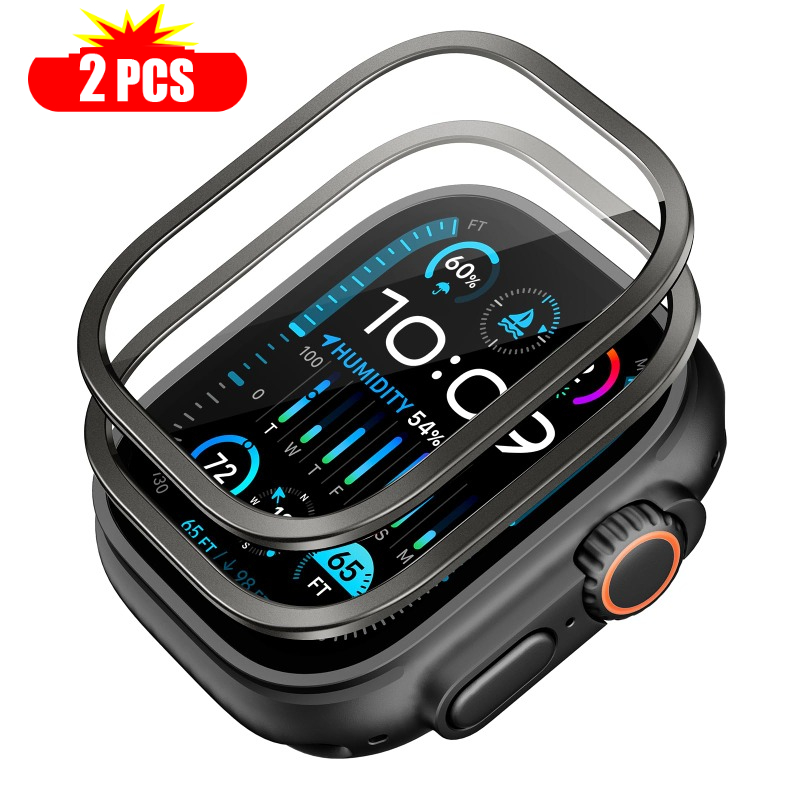 2pcs Tempered Glass for Apple  - Smartwatch Watches For Men 评论和价格