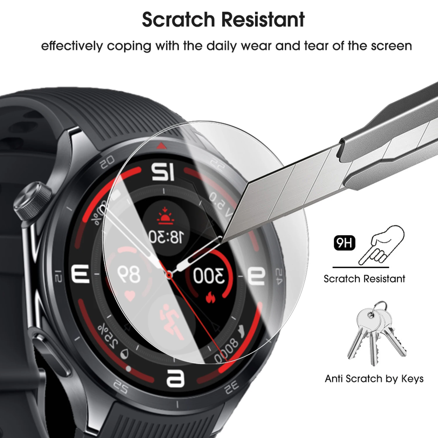 9H Easy Installation Tempered  - Smartwatch Oneplus Watches 评论和价格